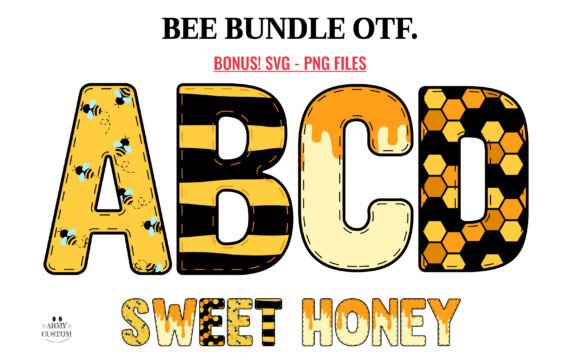 Bee Bundle: A Typographic Suite for Evocative Branding