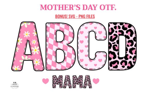 Capturing Maternal Affection: The Mother’s Day Font in Design