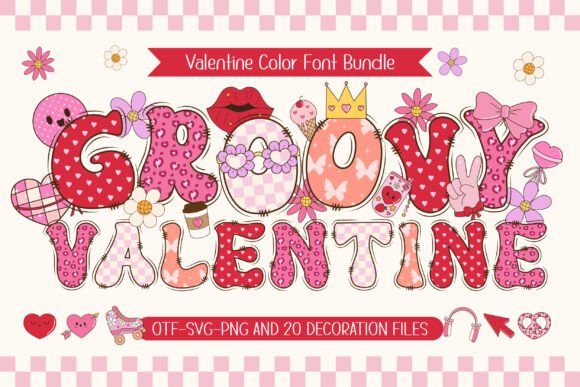 Groovy Valentine: A Playful Font for Modern Design