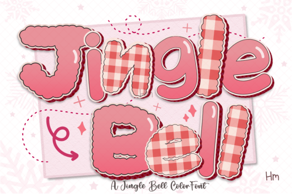 Jingle Bell: A Festive Color Font for Holiday Design