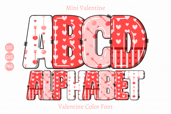 Mini Valentine: A Playful Color Font for Modern Design