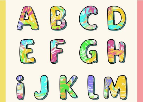 Nevaeh: A Colorful Heaven for Modern Typography