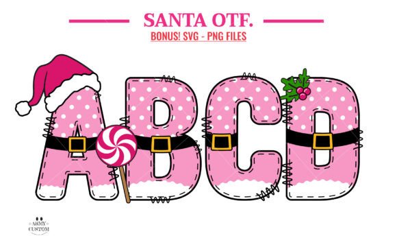 Santa Army: Festive Typography for Creative Projects