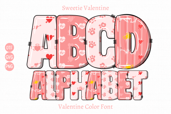 Unlock Playful Authenticity with the Sweetie Valentine Font
