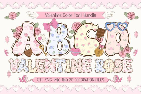 Valentine Rose: A Groovy Retro Font for Modern Design