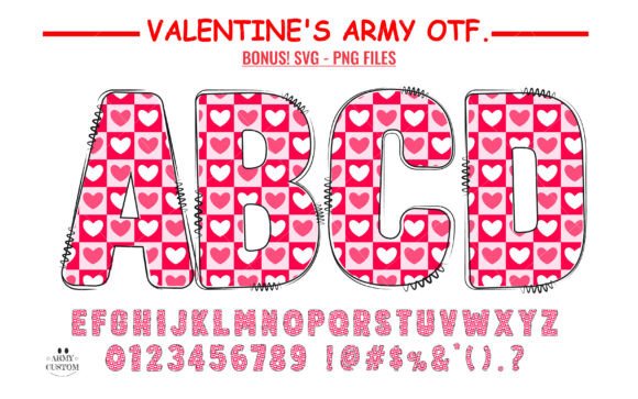Valentine's Heart: Crafting Visual Love with Typography